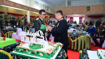 TNI - Polri di Jambi Perkuat Sinergi Jaga Kedaulatan dan Keamanan